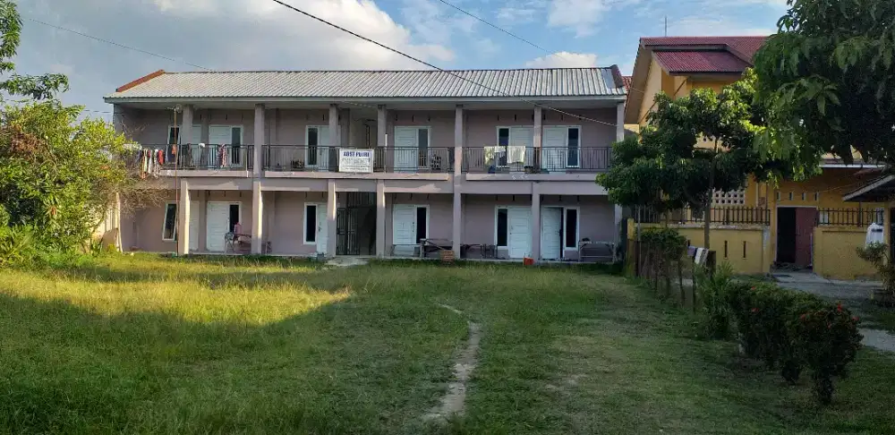 Dijual Tanah & Kosan Putri 12 Kamar full teriisi
