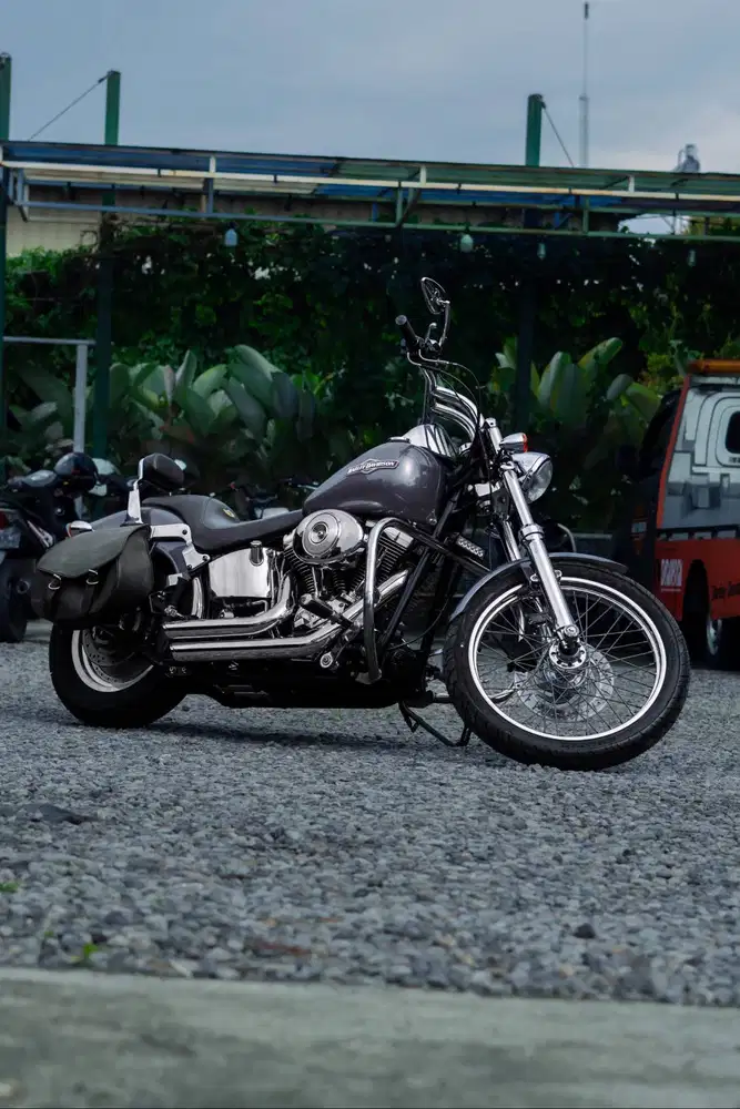 Softail custom 2006 karbu suara glak glak glak siap pakai