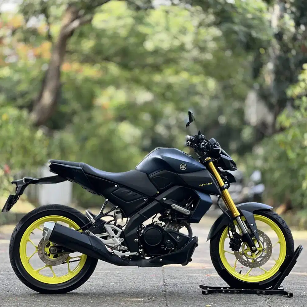 YAMAHA MT15 2019 BIRU KM LOW SIAP GAS HARIAN