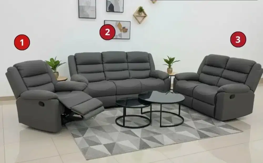 PROMO SOFA SET RECLINER