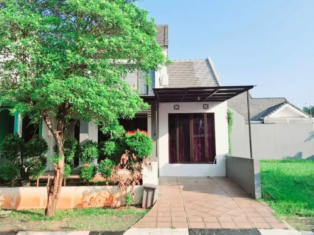 Rumah 1 Lantai Legalitas SHM Semi Furnished 4 Kamar di Graha Raya Tangsel