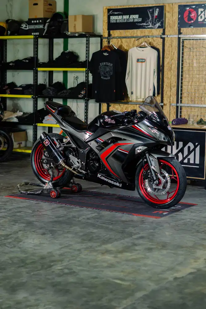 For sale Kawasaki Ninja 250 Fi ABS SE LTD 2016  mods worth -+10jt