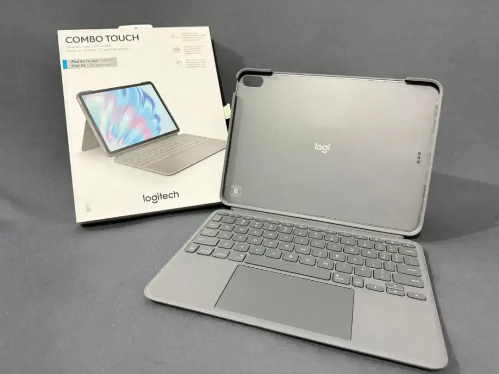 LOGITECH COMBO TOUCH FOR IPAD AIR 11 M² &
M3 GREY