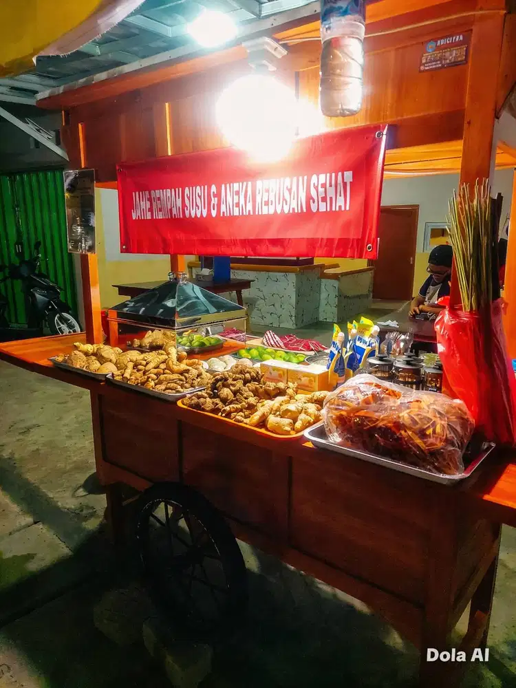 Jual usaha jahe lengkap