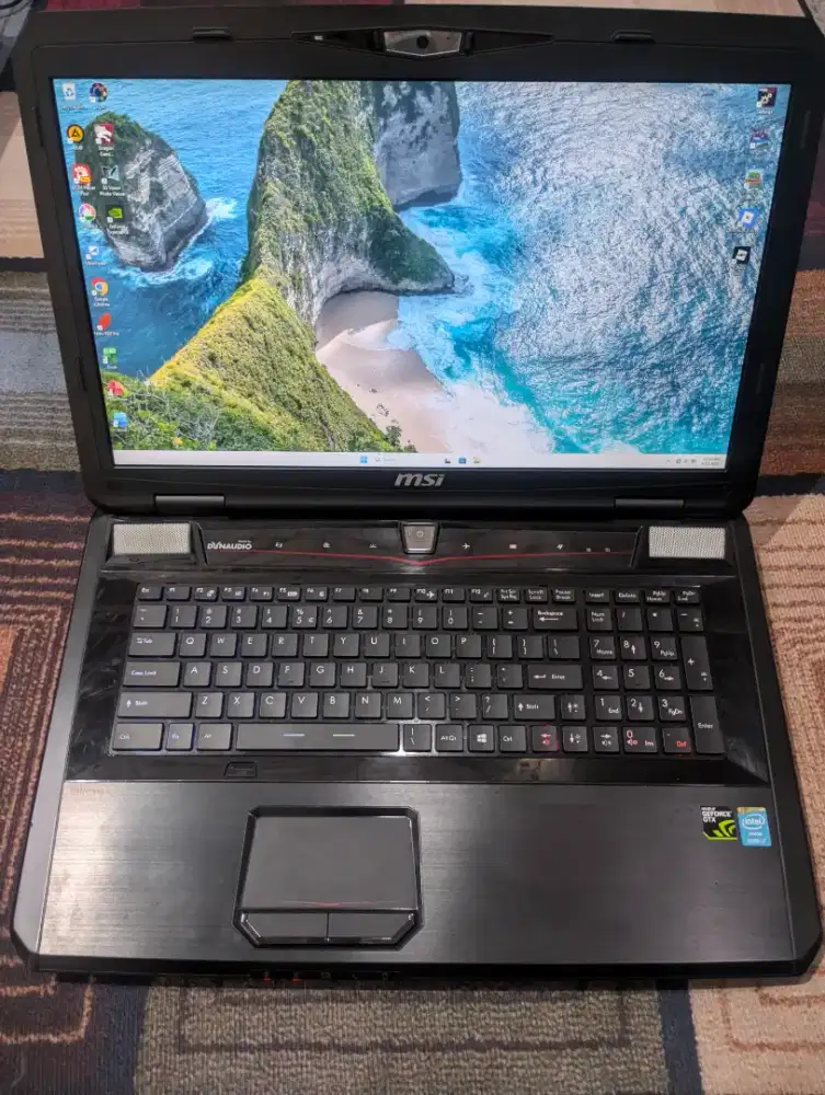 LAPTOP MSI 17 FHD i7 16/1256 SSD DUAL VGA NVIDIA GTX 4GB