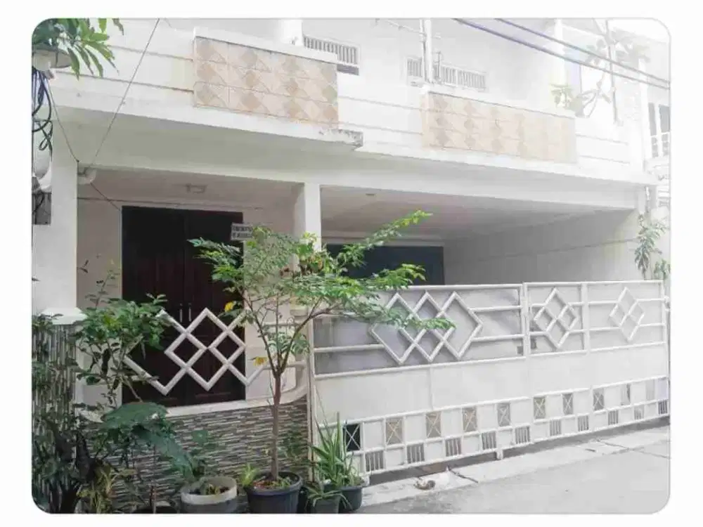 Disewakan rumah minimalis tingkat lebar 7 di kelapa gading jakut