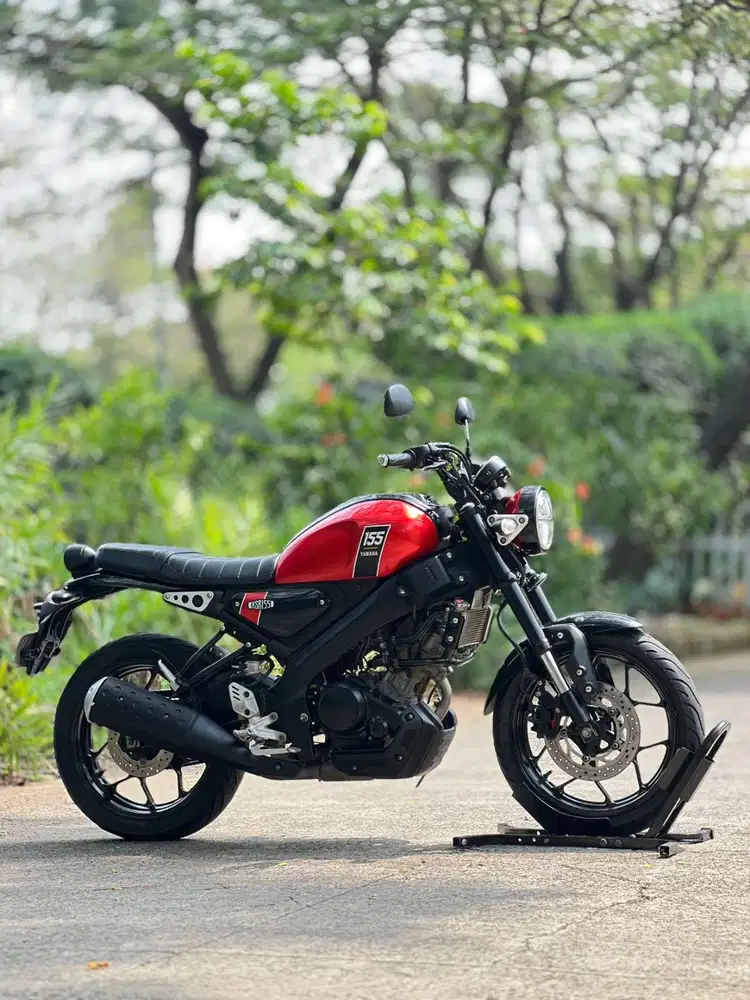 YAMAHA XSR 155 2023 MERAH KM 8K PAJAK PANJANG RASA BARU