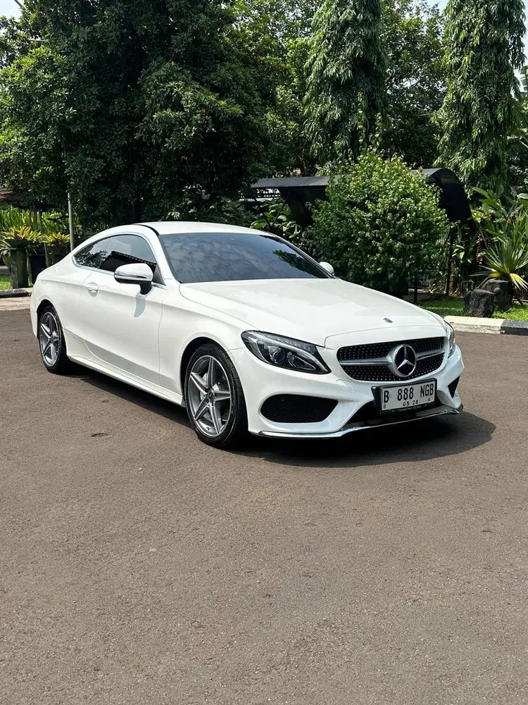 MERCY C200 AMG COUPE PEMAKAIAN 2018 TGN 1 KM LOW 36 RBAN MIL