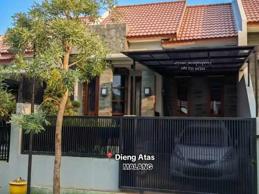 Rumah Nyaman Di Dieng Atas Riverview, Sumberjo, Kalisongo, Dau Malang