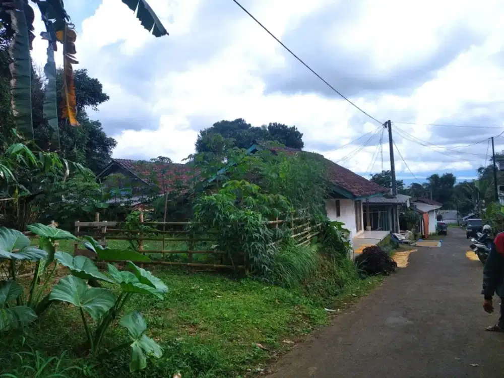 Tanah bibir jalan cocok untuk villa dan kebun