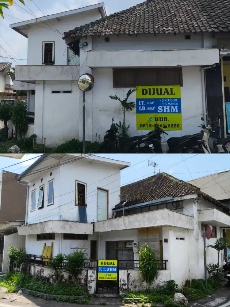 Rumah vintage dekat pasar klojen kota malang
