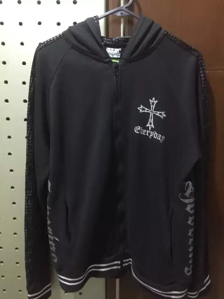 Original jaket zipper keren black