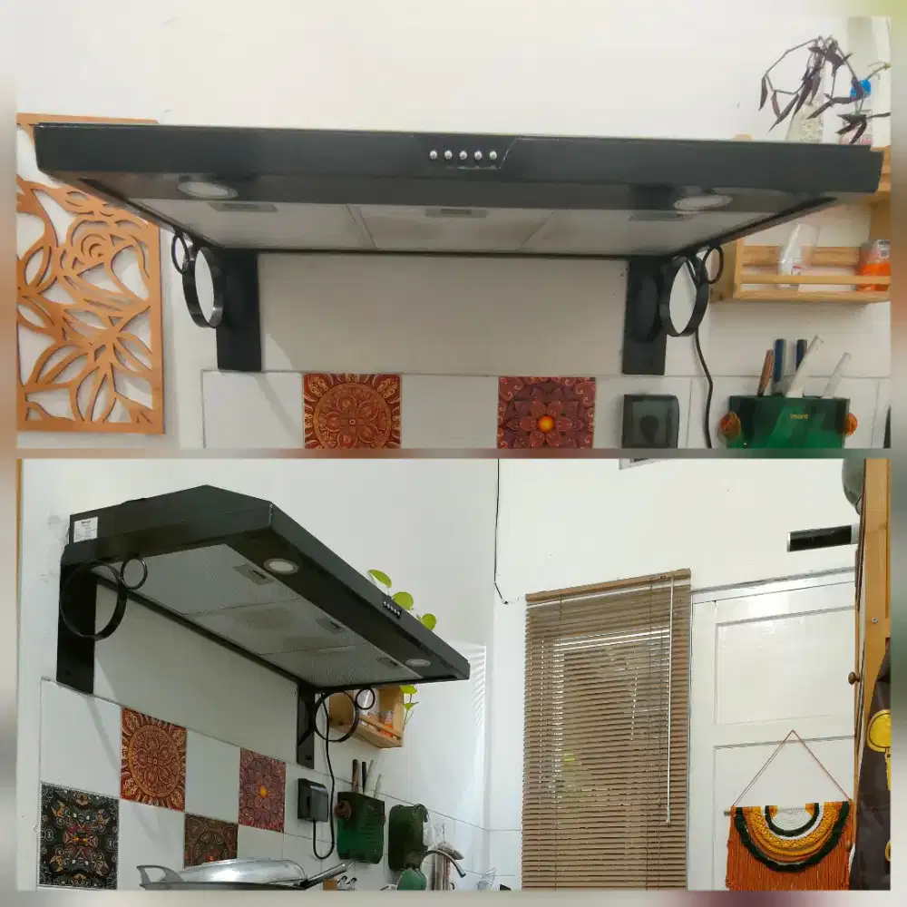 Cooker Hood+Dudukan Besi Tudung Hisap Merk Rinnai RH 229 B