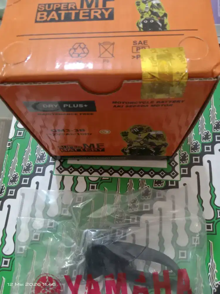 AKI SEPEDA MOTOR GM3-3B 12V3Ah/10Hr