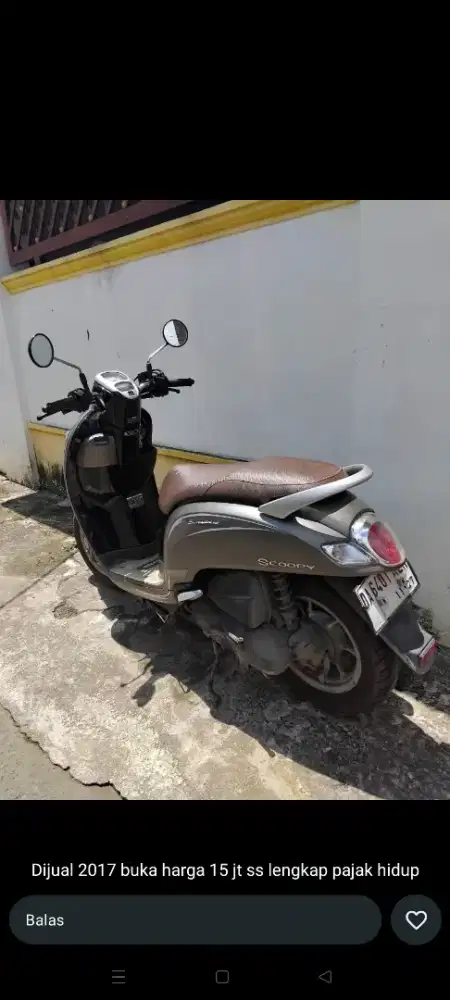 Di jual scoopy 2017