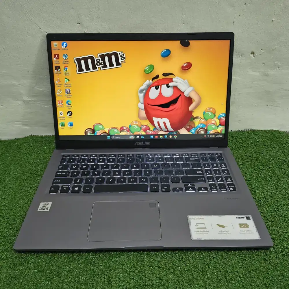 Jual cepat Laptop Asus X515JAB i3 Gen10 8/256 Key Backlit