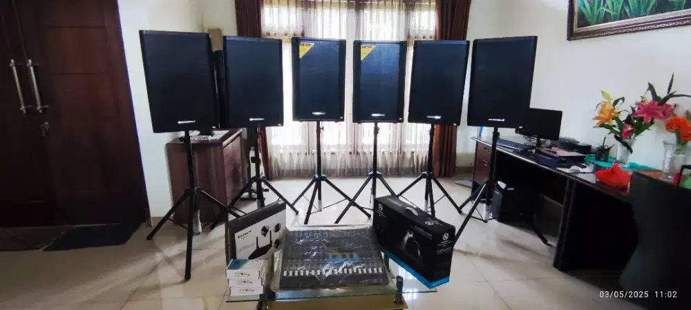 Di jual 1 set sound system hardwell