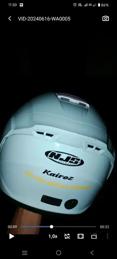Jual helem NJS kairos