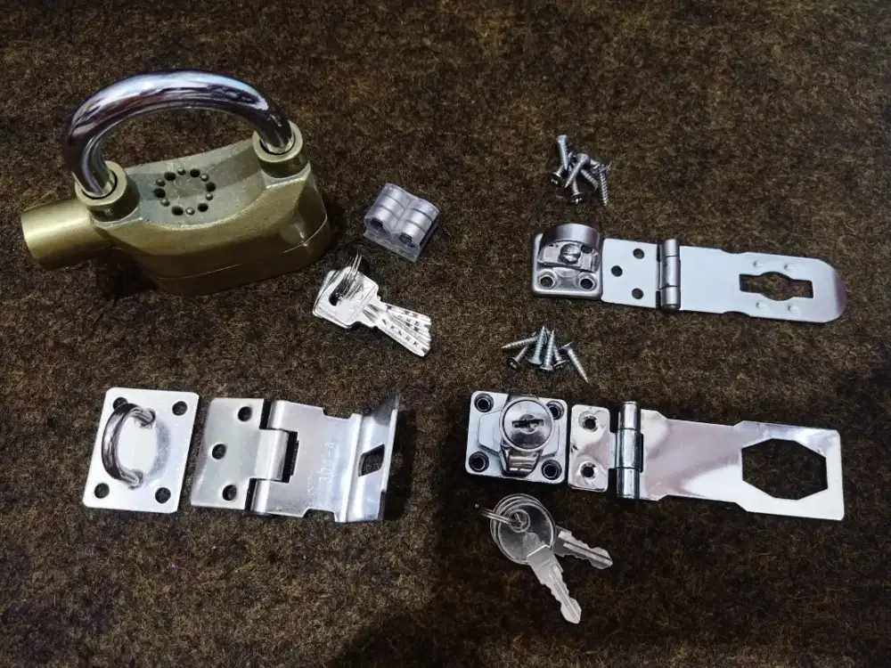 Gembok alarm baja