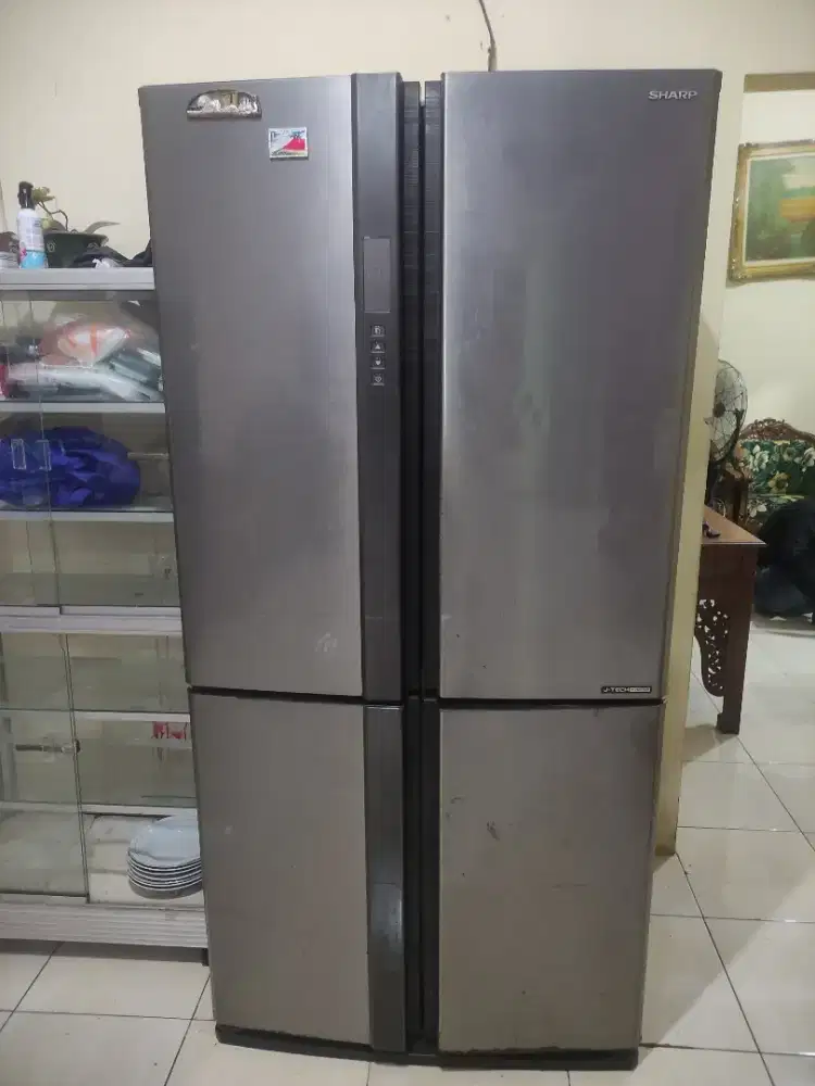 DI JUAL KULKAS SHARP J_TECH 4 PINTU