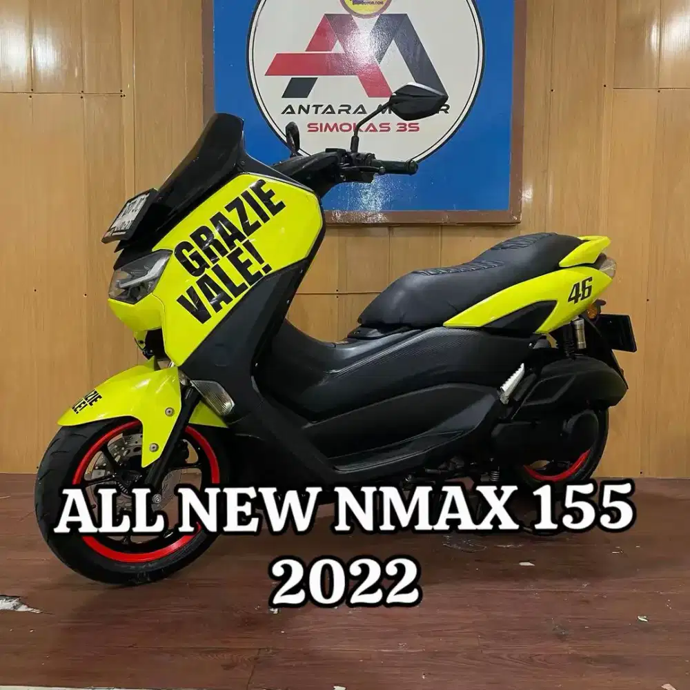 [FORE SALE] YAMAHA ALL NEW NMAX 155 2021 KUNING MENYALA BOS KU