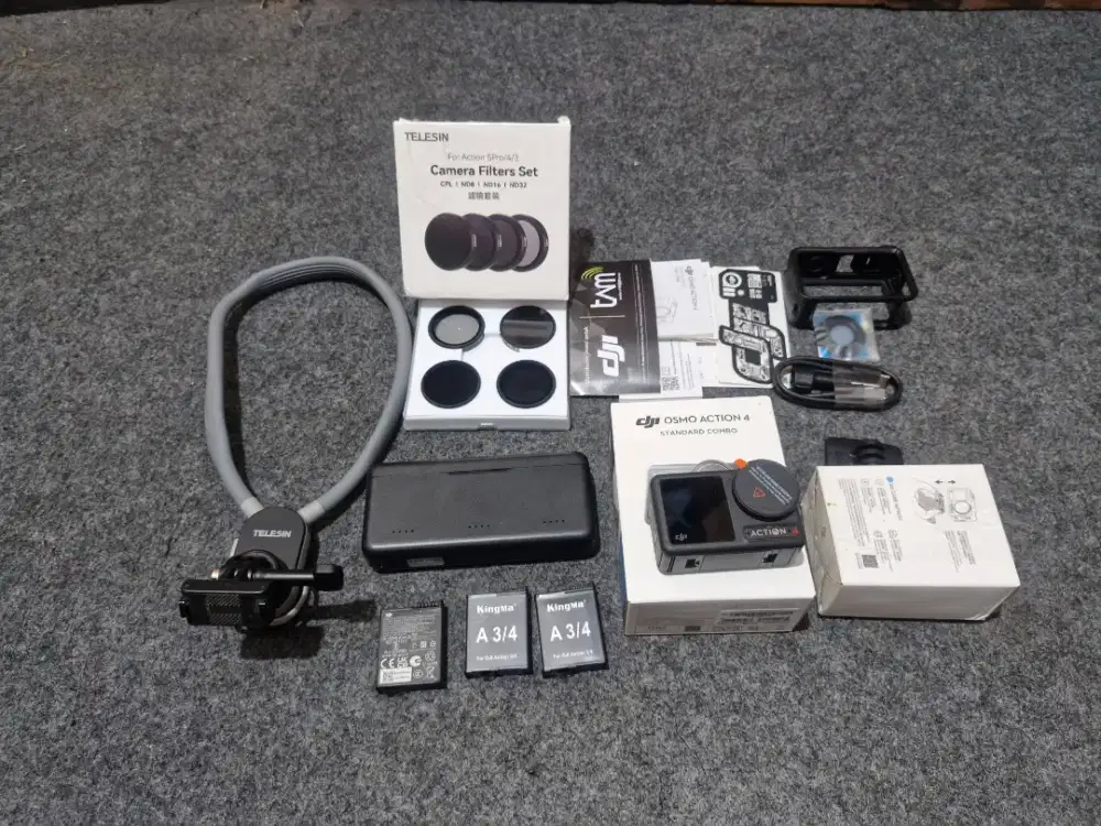 DJI OSMO ACTION 4 FULLSET_GARANSI PANJANG