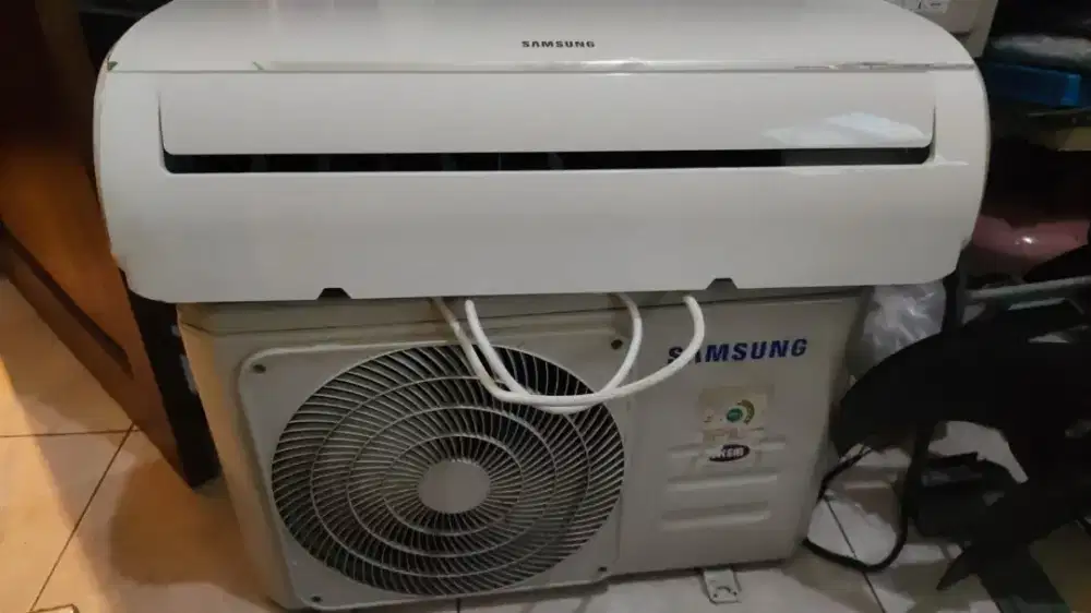 Jual ac samsung 1/2pk unit normal freon full bwahan pabrik