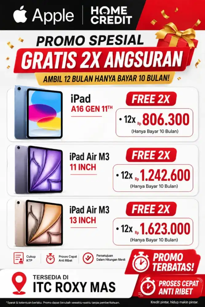 APPLE IPAD GEN 10 WIFI

256GB