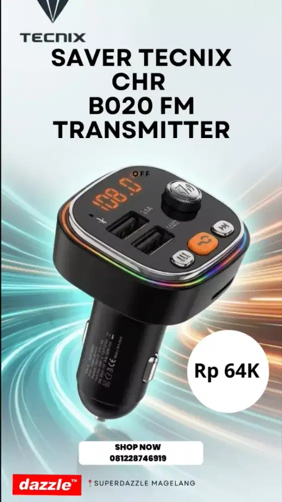 Saver Tecnix chr b020 FM transmitter