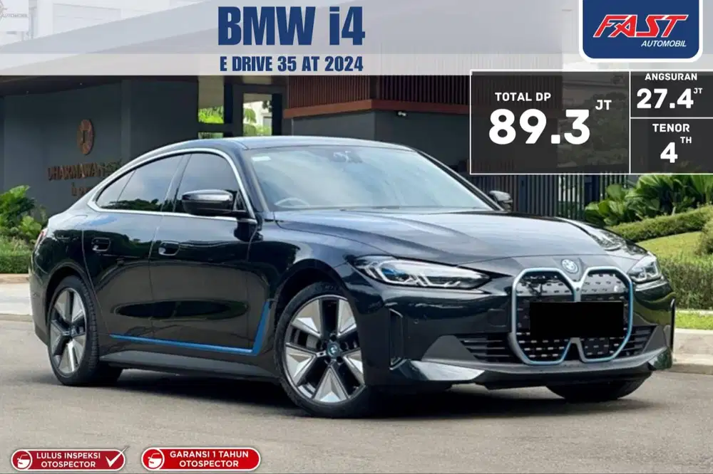 BMW i4 E DRIVE 35 AT 2024 LOW KM.2RB LIKE NEW & PAJAK PANJANG
