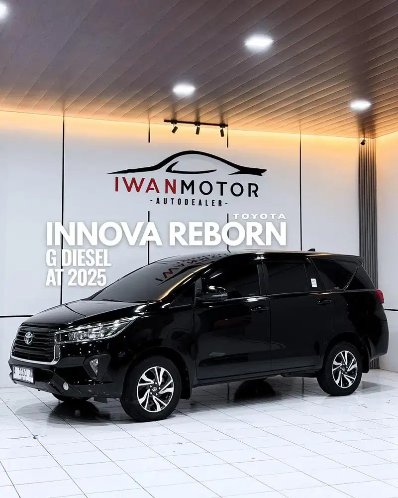 Low KM 7 RB ! Pajak Baru ! Toyota Innova Reborn G Disel AT Tahun 2025