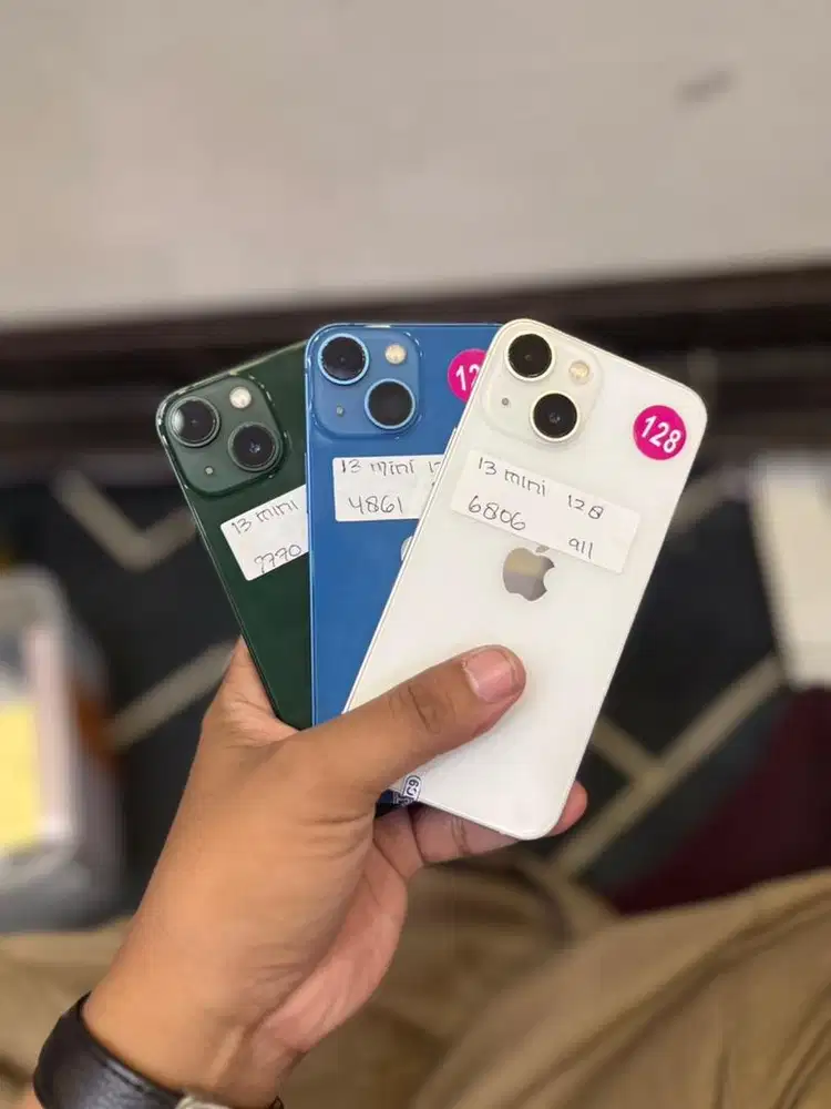 Iphone 13 Mini 128 All Operator Fullset Like New Fungsi Normal Semua