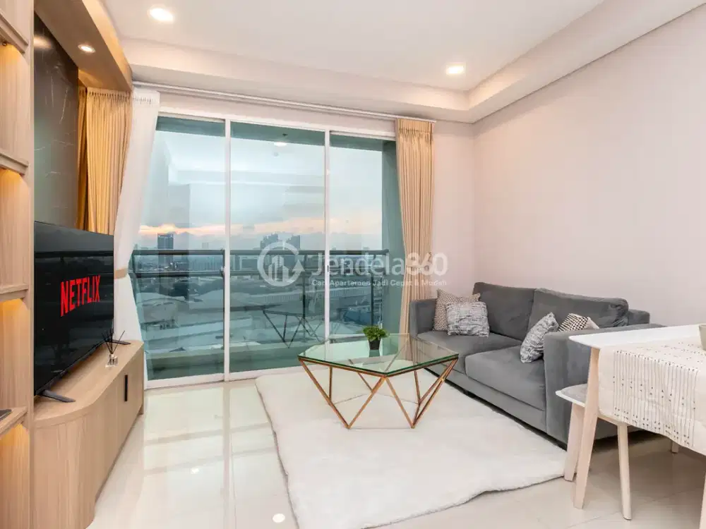 Disewakan Apartemen AKR Gallery West Residence tipe 2BR Full Furnished | GWRC041