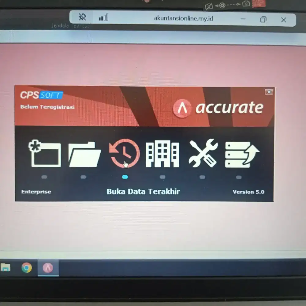 Accurate Cloud = Membuka Accurate 5 lewat jaringan internet