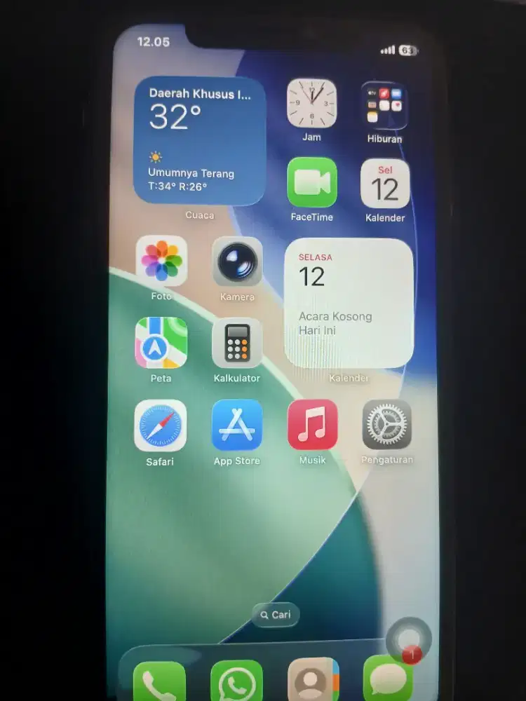 Iphone 11 Black 64Gb garansi Resmi Batangan