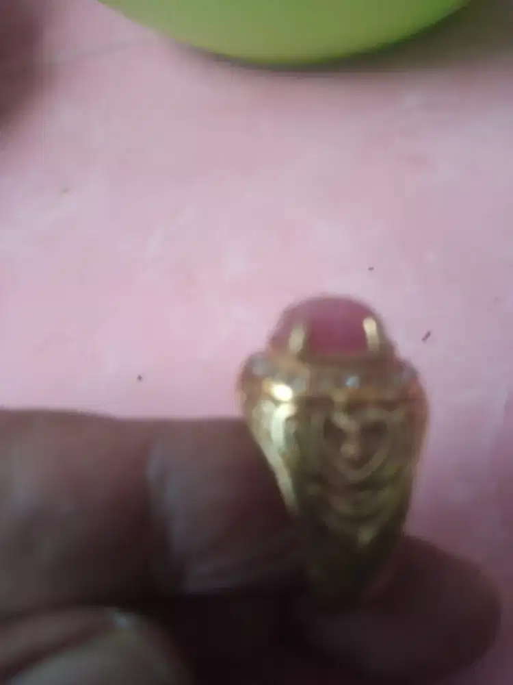 Jual cincin batu Rubi 200000