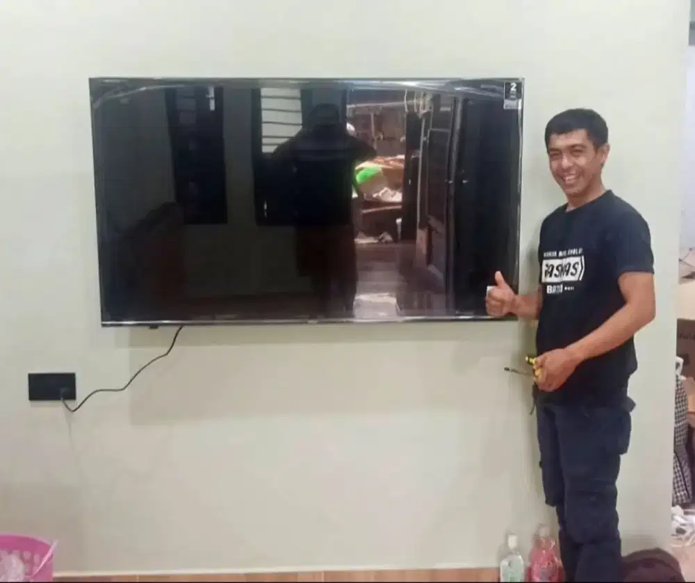 Bracket tv promo, briket tv, braket tv, breket tv, gantungan tv