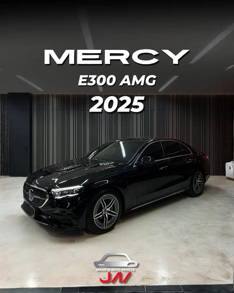 MERCEDES BENZ E300 AMG LINE 2025 / LIKE NEW / SUPER LOW ODO