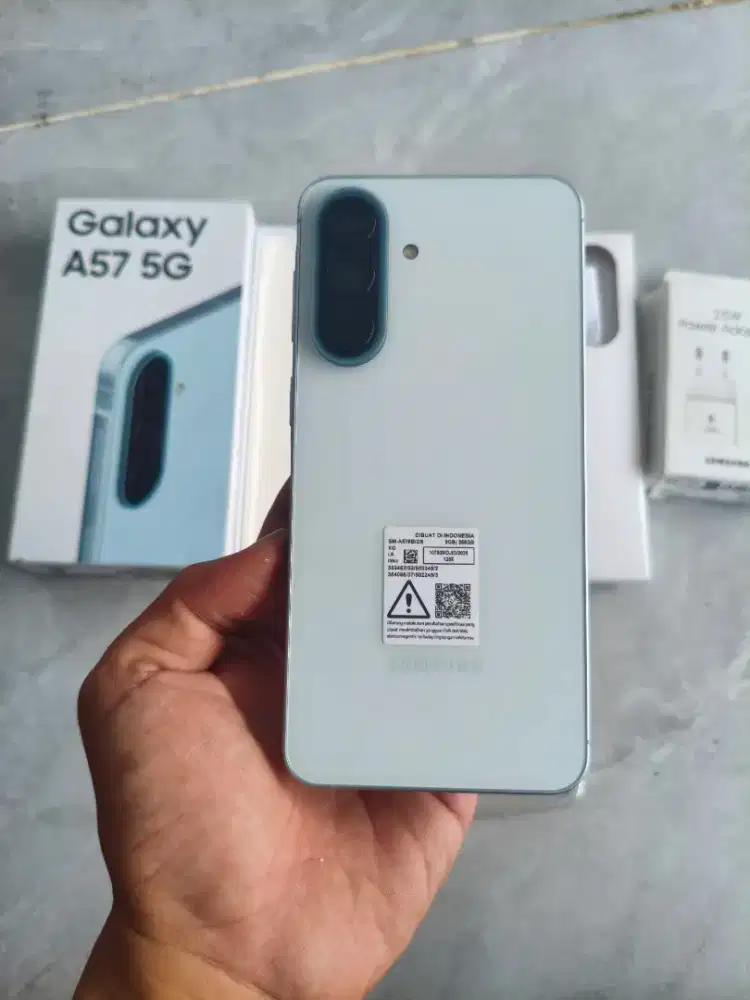 Samsung A57 8/256 lengkap mulus