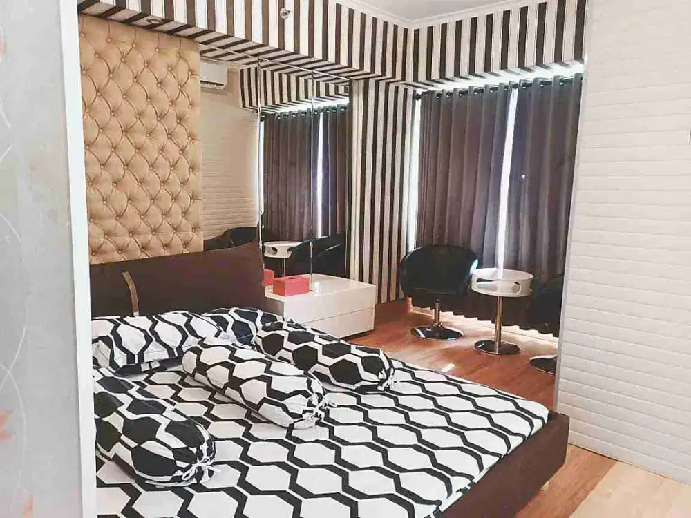 Apt Murah Educity Harvard 2 Br jadi 1 Br