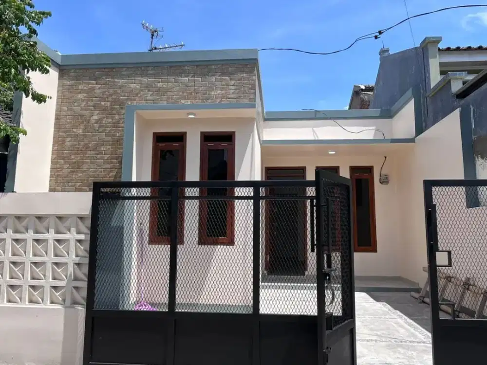 DIJUAL Rumah BARU Minimalis, TIDAK BANJIR, Permata Biru SIAP HUNI, 465jt ALL IN