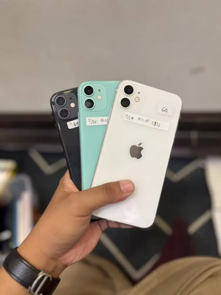 Iphone 11 128 All Operator Fullset Mulus Nominus