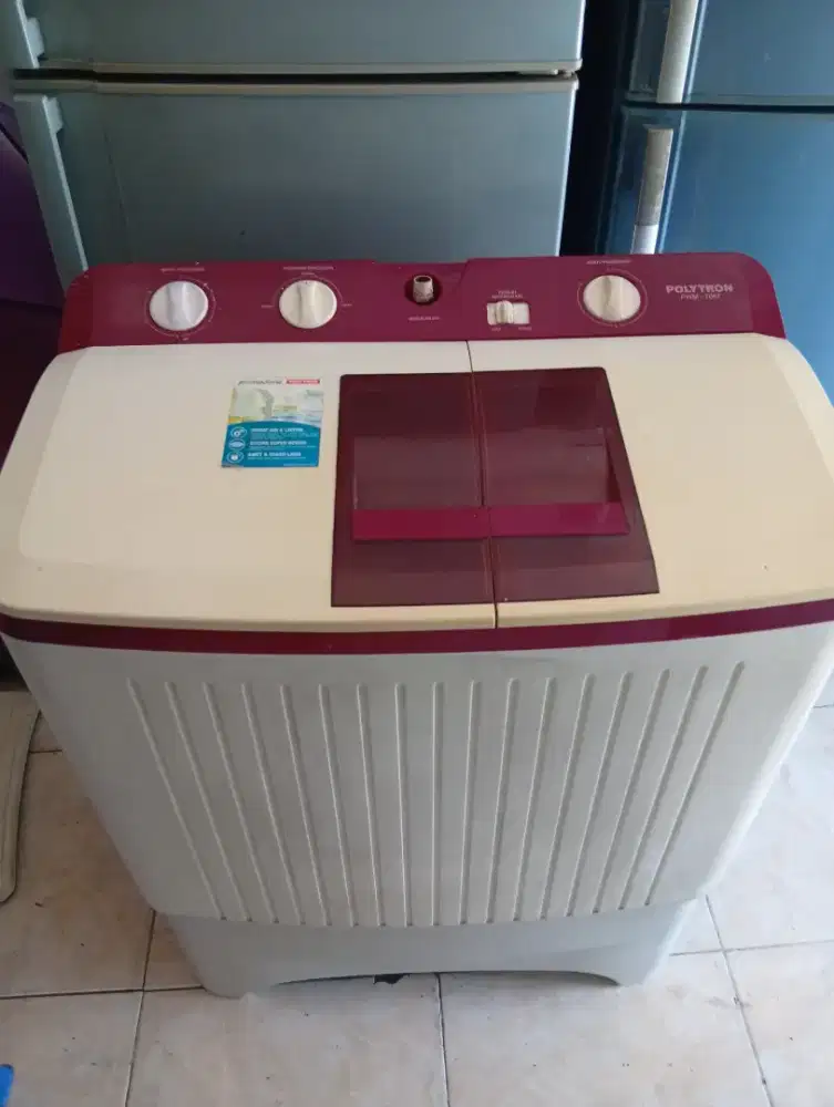 Mesin cuci bekas Mer Politron kap. 7 kg kea Normal