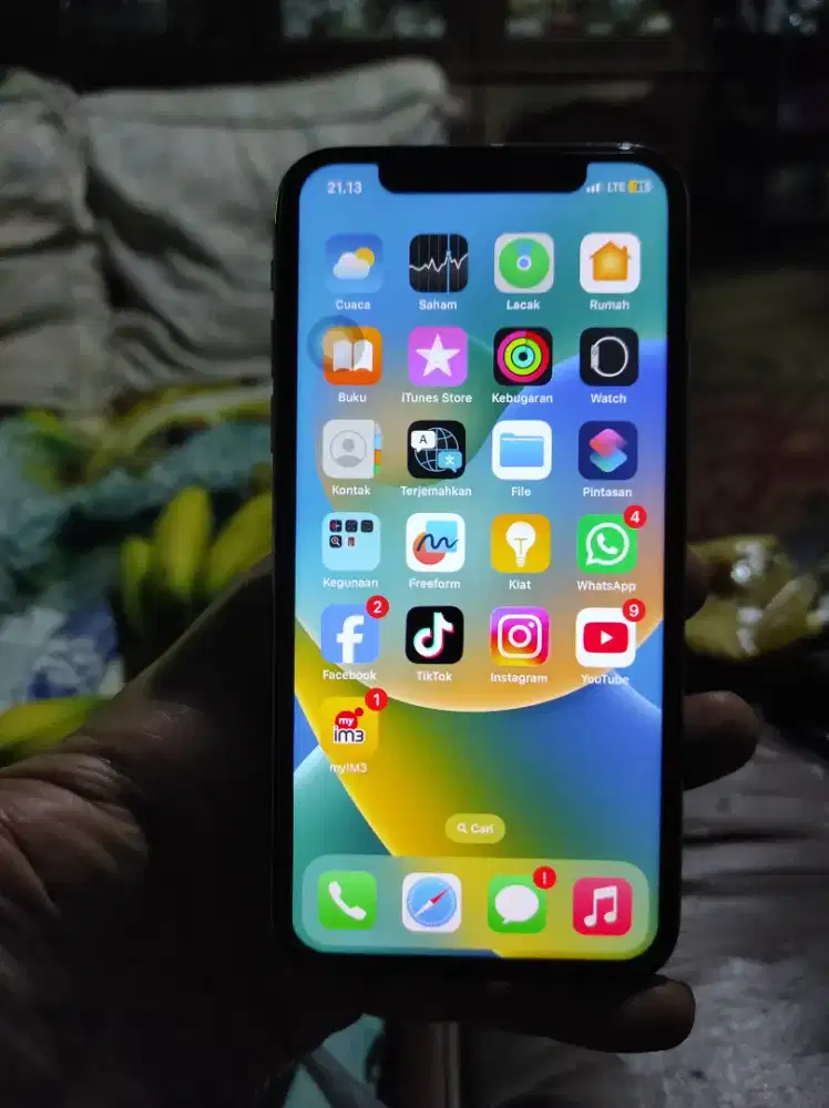Iphone x 256 inter resmi hampir setara ibox kode z/pa fulset muluss