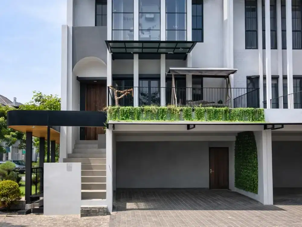 Dijual Rumah Hook Mewah 3 Lantai Full Furnished Siap Huni di Cluster Premium BSD Ada Private Pool & Rooftop