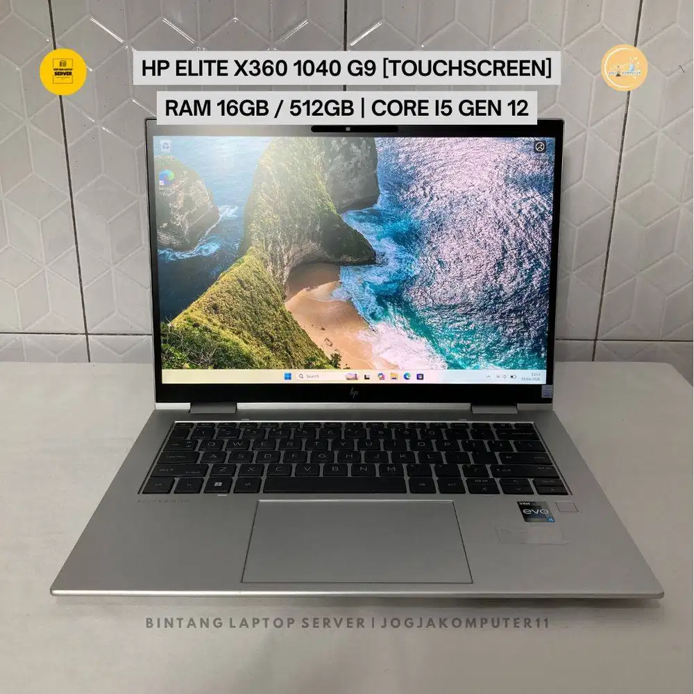 HP Elite x360 1040 G9 2-in-1 Touchscreen, Core i5 Gen 12, RAM 16/512GB