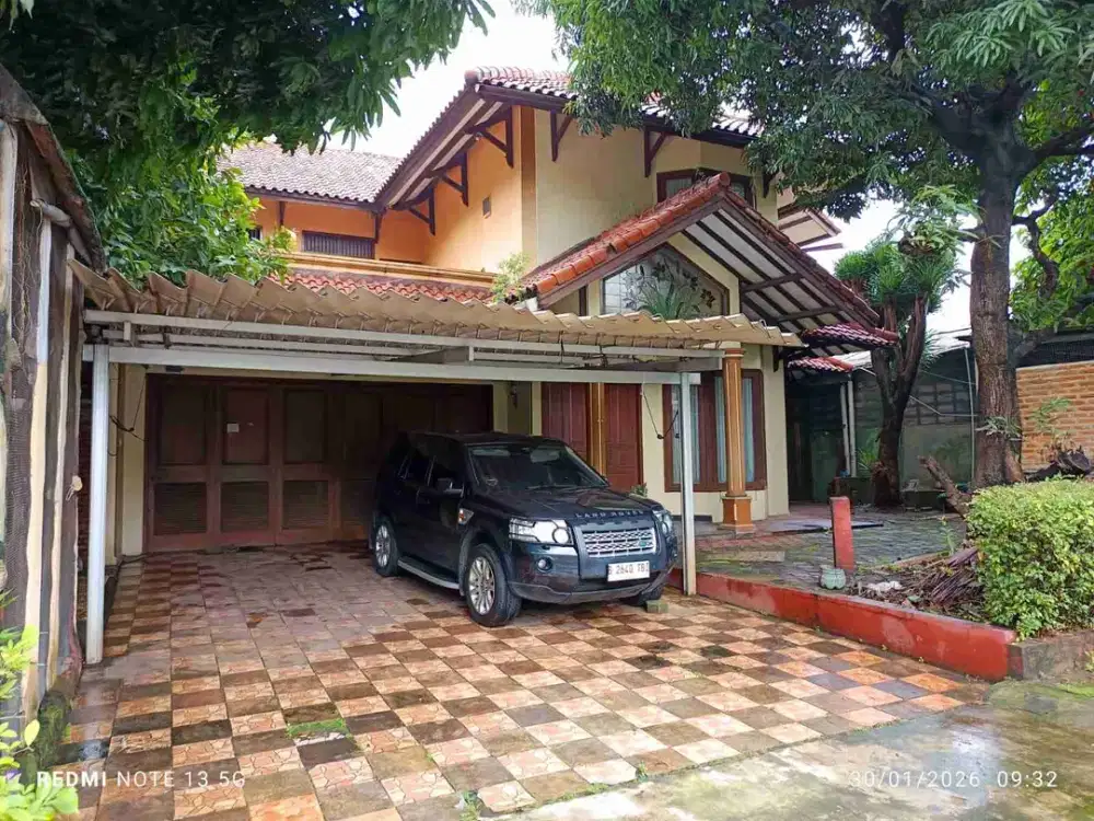 Rumah Luas Asri Harga Miring dibawah Pasar