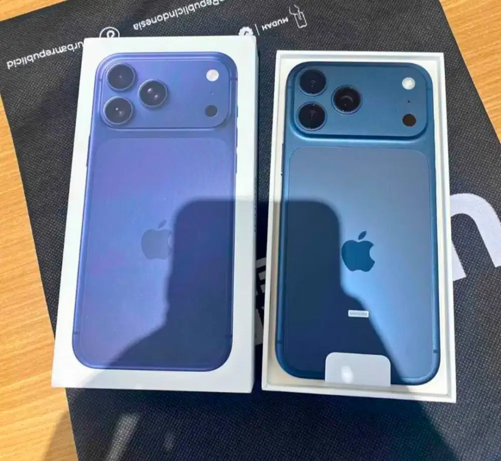 iphone 17 pro max 256 blue ibox Hb 100 fullset ori