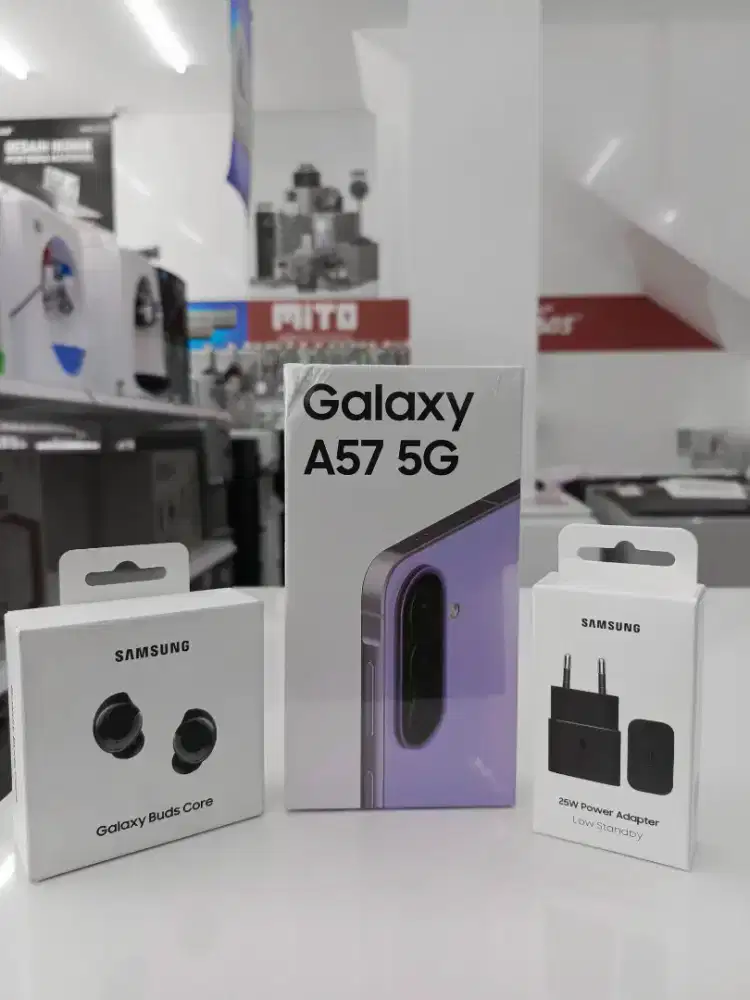 Samsung A57 8/256 FREE BUDS CORE & ADAPTER 25W