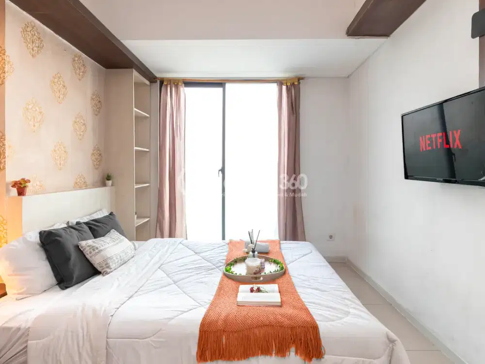 Disewakan Apartemen Daan Mogot City tipe Studio Full Furnished | DMCA048